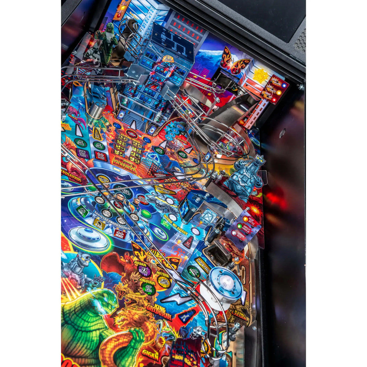 Pro Godzilla Pinball Table by Stern Pinball, Pinball Arcades, Creative Arcades