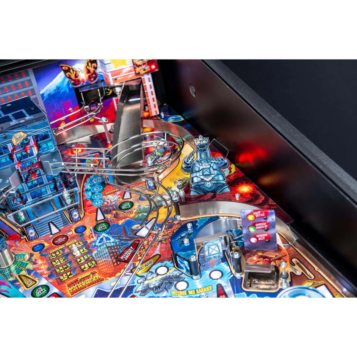 Pro Godzilla Pinball Table by Stern Pinball, Pinball Arcades, Creative Arcades