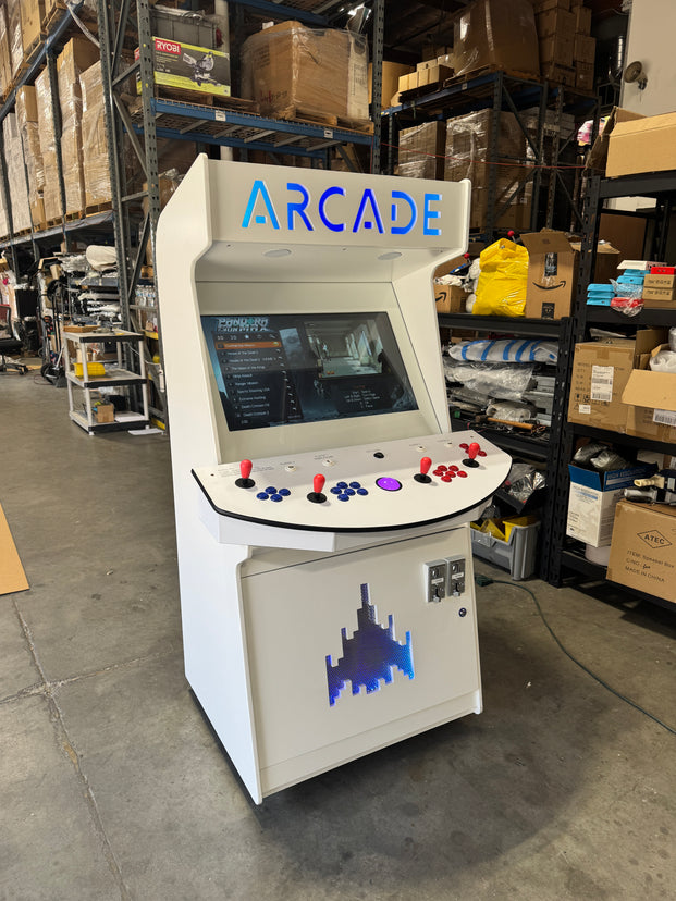 USED Starship Stand Up Arcade with 10,134 Classic Arcade Games, Creative Arcades