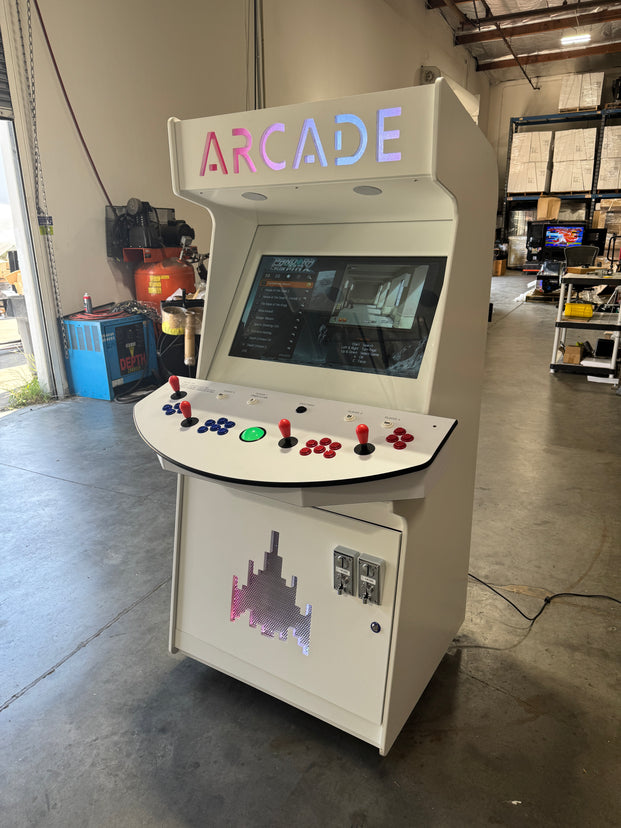 USED Starship Stand Up Arcade with 10,134 Classic Arcade Games, Creative Arcades