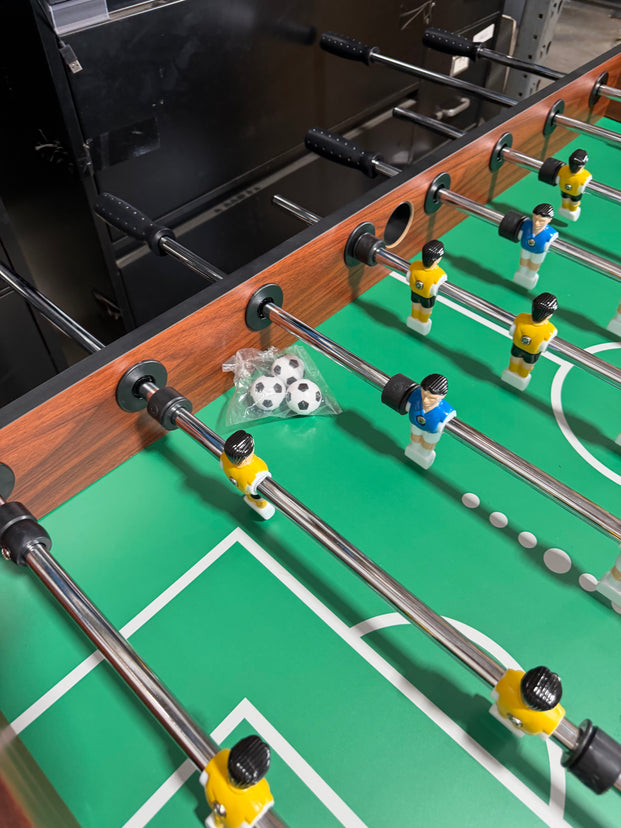 The Vanguard Foosball Table | VanReal Wood Premium Foosball, Creative Arcades