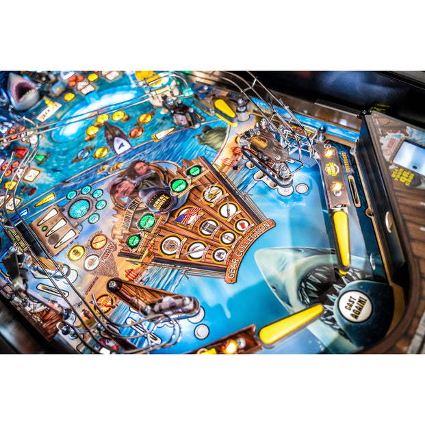 Premium Jaws Pinball Table by Stern Pinball, Pinball Arcades, Creative Arcades