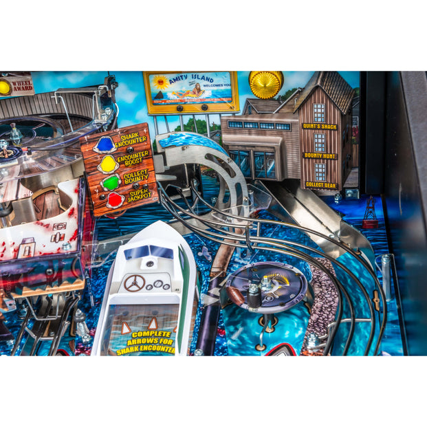 Premium Jaws Pinball Table by Stern Pinball, Pinball Arcades, Creative Arcades