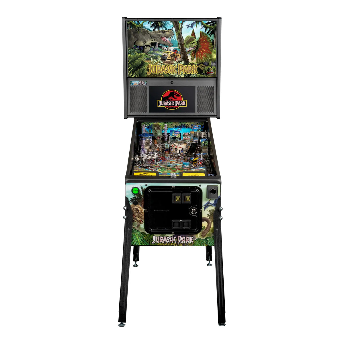 Pro Jurassic Pinball Machine by Stern Pinball, Stern Pinball, Creative Arcades
