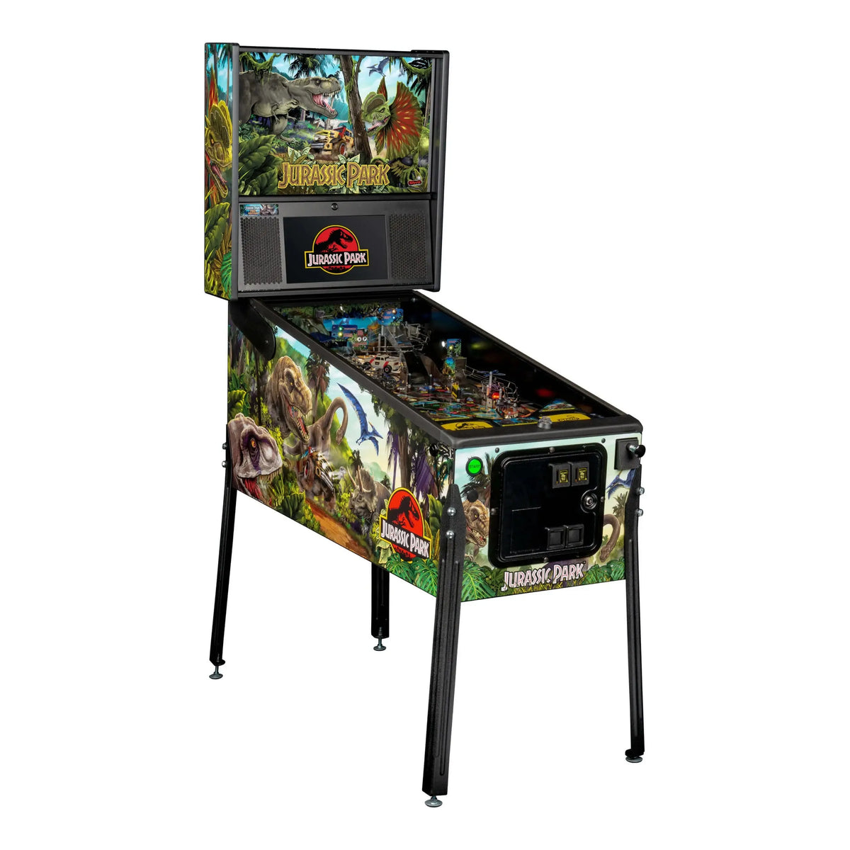 Pro Jurassic Pinball Machine by Stern Pinball, Stern Pinball, Creative Arcades