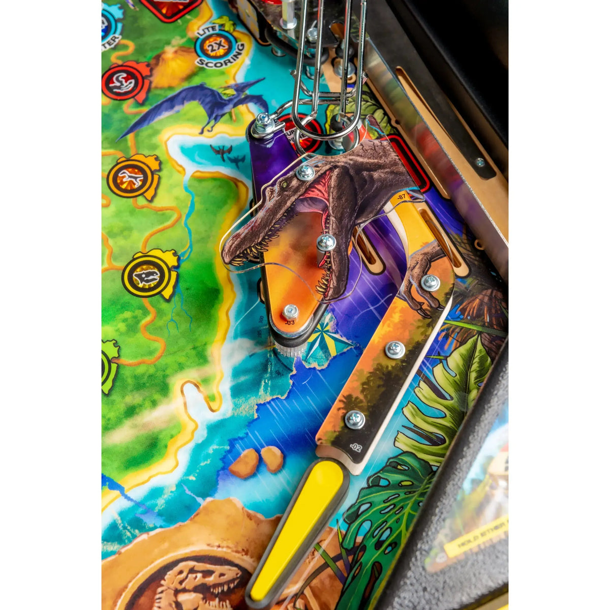 Pro Jurassic Pinball Machine by Stern Pinball, Stern Pinball, Creative Arcades