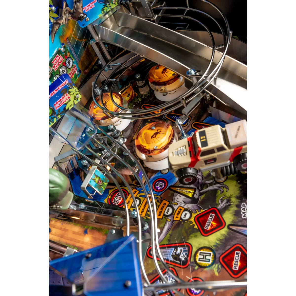 Pro Jurassic Pinball Machine by Stern Pinball, Stern Pinball, Creative Arcades