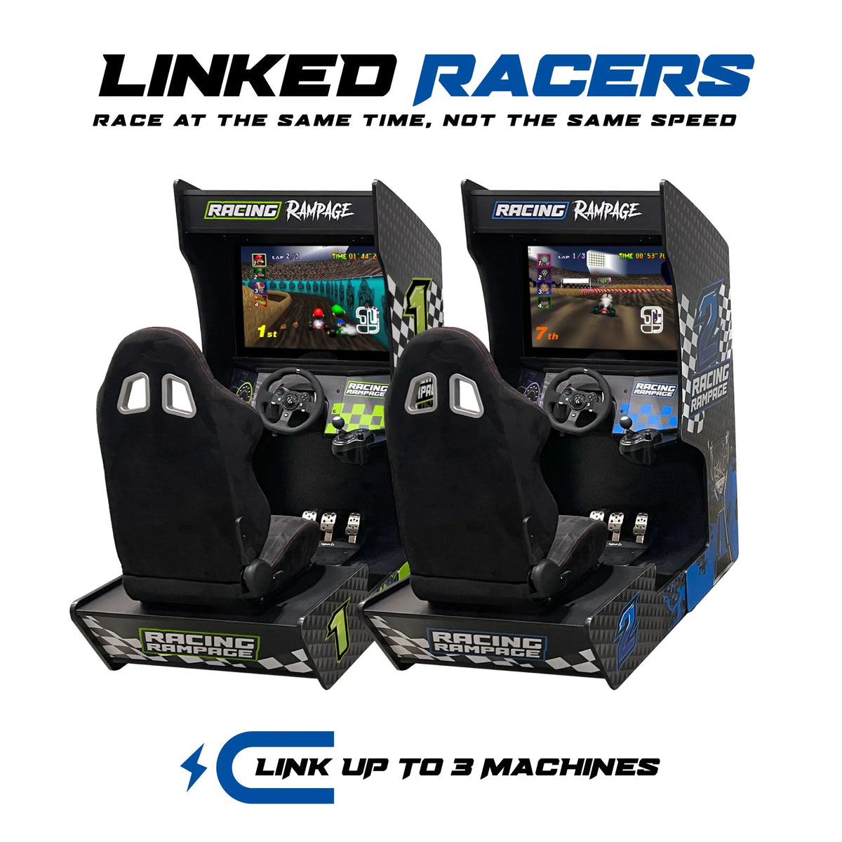 Arcade Racing Kit Racing Arcade Machines & Games – Creative Arcades