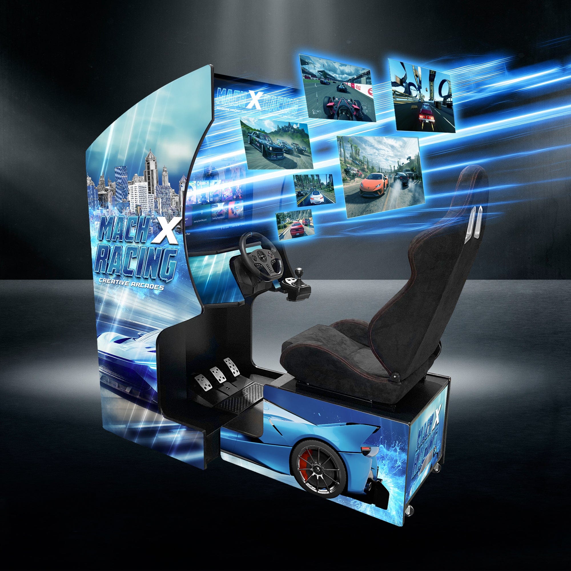 Racing Arcade Machines | Home & Commercial Use – Creative Arcades ...