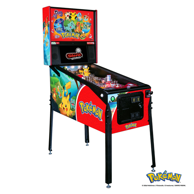 Premium Pokemon Pinball Machine by Stern Pinball, Creative Arcades