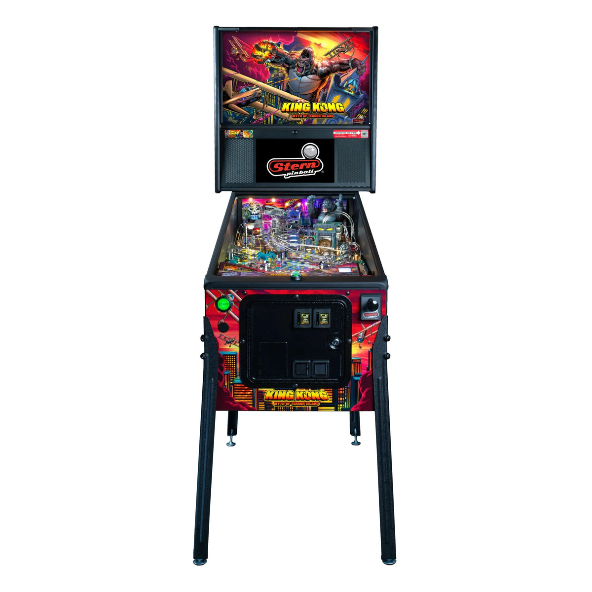 Premium King Kong: Myth of Terror Island Pinball Machine by Stern Pinball, Stern Pinball, Creative Arcades