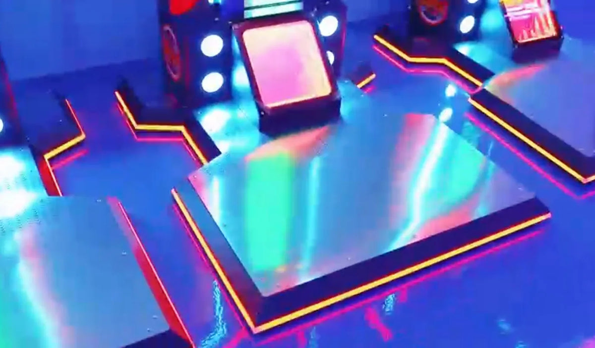 MMA Fight Boxer Extreme™ - Heavy Hit Arena with Power Up Light Package | Boxing Arcade Machine with Neon Lights, Boxing, Creative Arcades