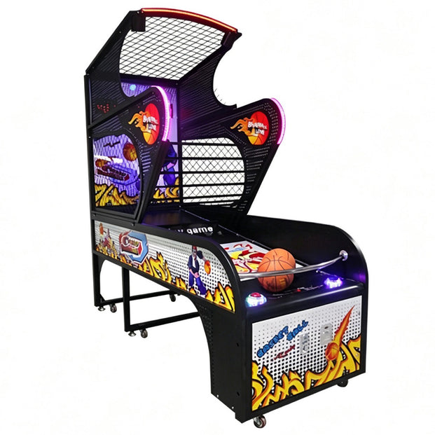 Basketball Shot Clock™ Shooting Arcade with Neon Lights, Basketball Shoot Out, Creative Arcades
