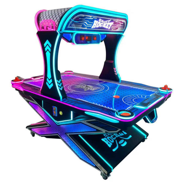Galaxy Hockey Elite Neon Air Hockey Arcade Machine, Air Hockey Machine, Creative Arcades