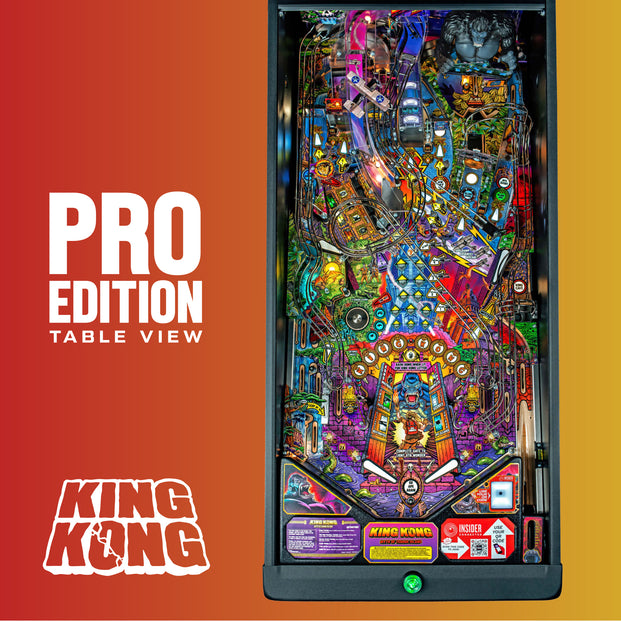 Pro King Kong Pinball Table by Stern Pinball, Pinball Arcades, Creative Arcades