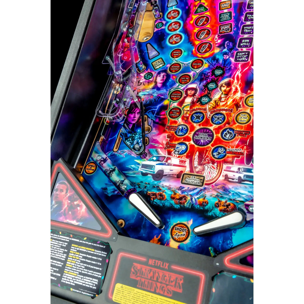 Premium Stranger Things Pinball Table by Stern Pinball, Pinball Arcades, Creative Arcades