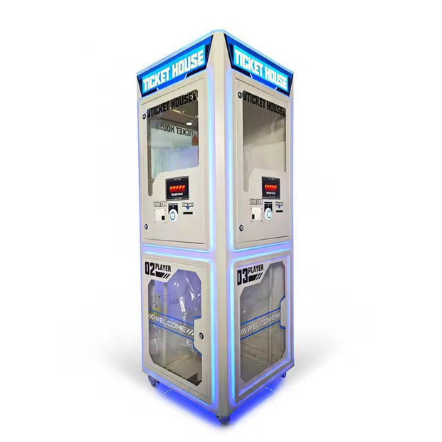 Easy Count™ Ticket Eater with Neon Cabinet Lights, Digital Display, & Paper Receipt, Creative Arcades