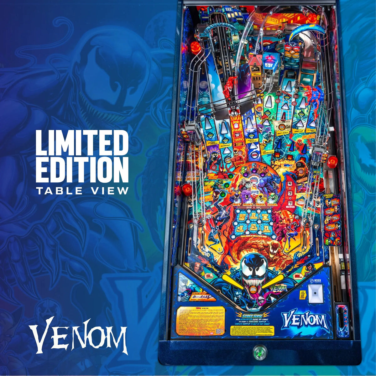 Limited Edition Venom Pinball Machine by Stern Pinball, Stern Pinball, Creative Arcades