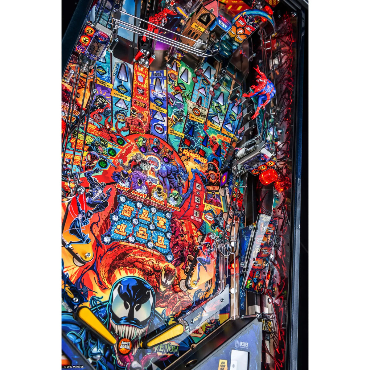 Limited Edition Venom Pinball Machine by Stern Pinball, Stern Pinball, Creative Arcades