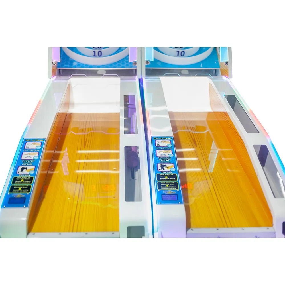 Alley Masters™ Roll & Score Bowling Arcade with Neon Lights and Digital Score Board