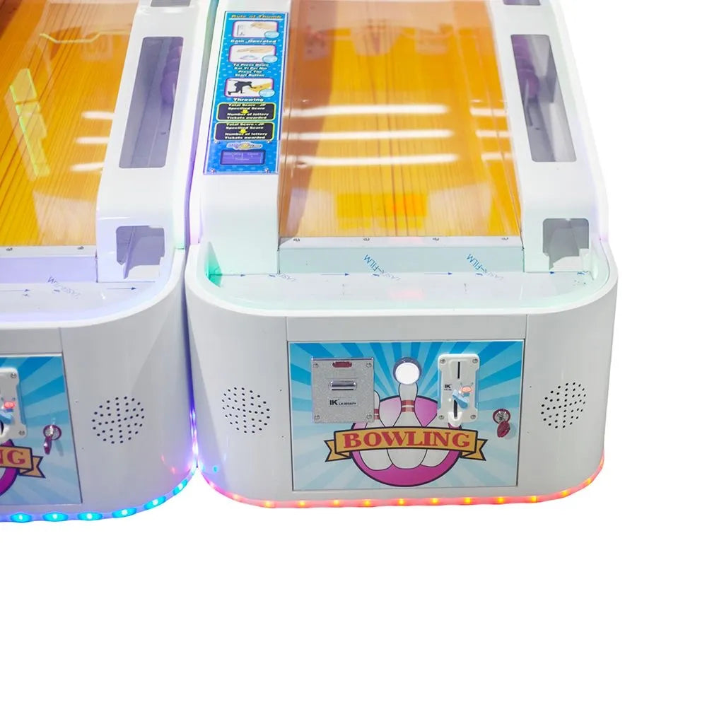Alley Masters™ Roll & Score Bowling Arcade with Neon Lights and Digital Score Board