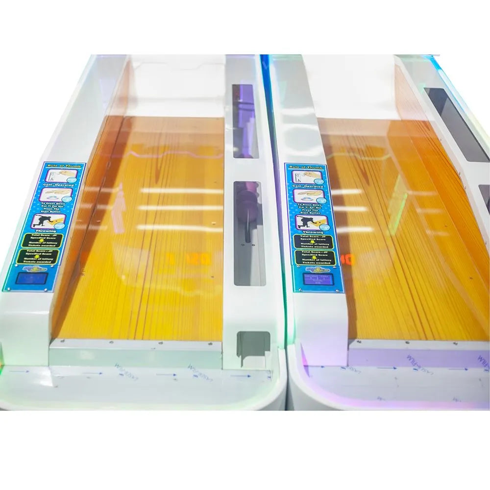 Alley Masters™ Roll & Score Bowling Arcade with Neon Lights and Digital Score Board