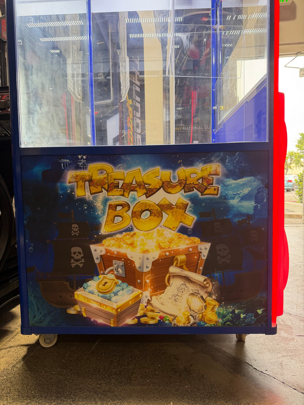 Treasure Box™ 41" Claw Machine w/ LED Cabinet Lights in all RGB Colors USED, Claw Machine, Creative Arcades