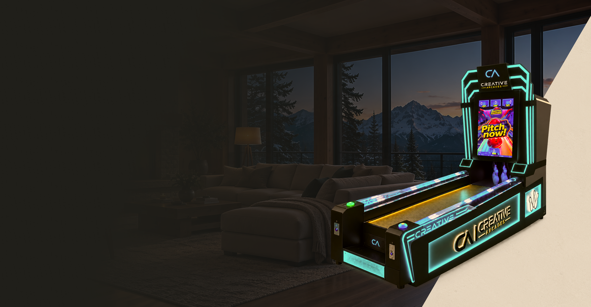 Arcades finished for the rooms people pay to stay in