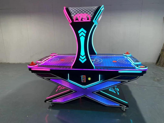 Galaxy Hockey Elite Neon Air Hockey Arcade Machine, Air Hockey Machine, Creative Arcades
