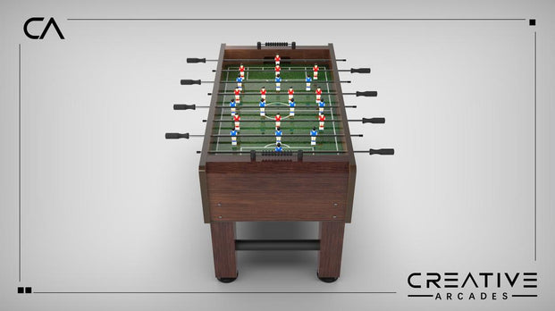 Heritage Collection Luxury Foosball Table with Real Wood, Foosball Table, Creative Arcades