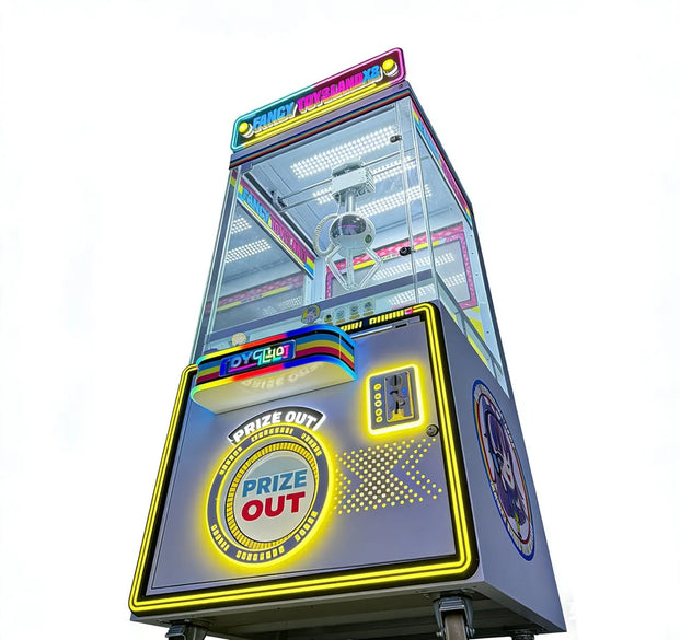 Fancy Toy's Land Astro Claw™ Claw Machine with Neon Cabinet Lights, Creative Arcades