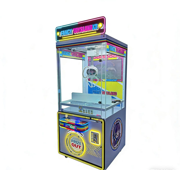Fancy Toy's Land Astro Claw™ Claw Machine with Neon Cabinet Lights, Creative Arcades