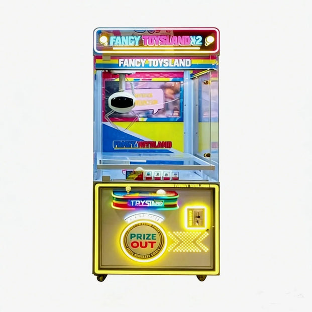 Fancy Toy's Land Astro Claw™ Claw Machine with Neon Cabinet Lights, Creative Arcades