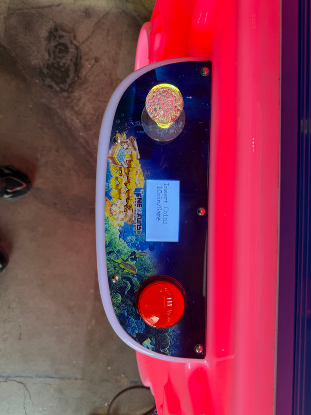 Treasure Box™ 41" Claw Machine w/ LED Cabinet Lights in all RGB Colors USED, Claw Machine, Creative Arcades