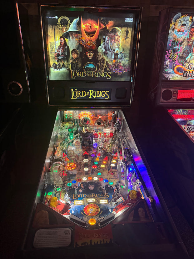 USED Lord of the Rings Pinball Table by Stern Pinball - Floor Model, Pinball Arcades, Creative Arcades