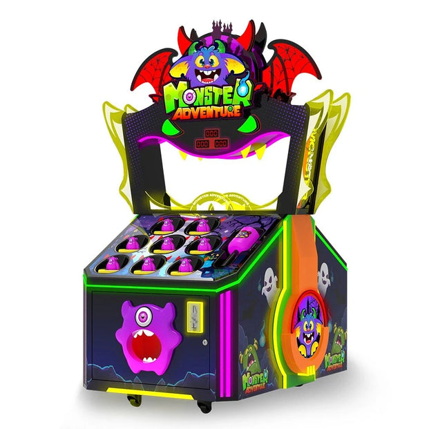 Monster Adventure Whac-A-Mole Arcade Machine, Whac-A-Mole, Creative Arcades