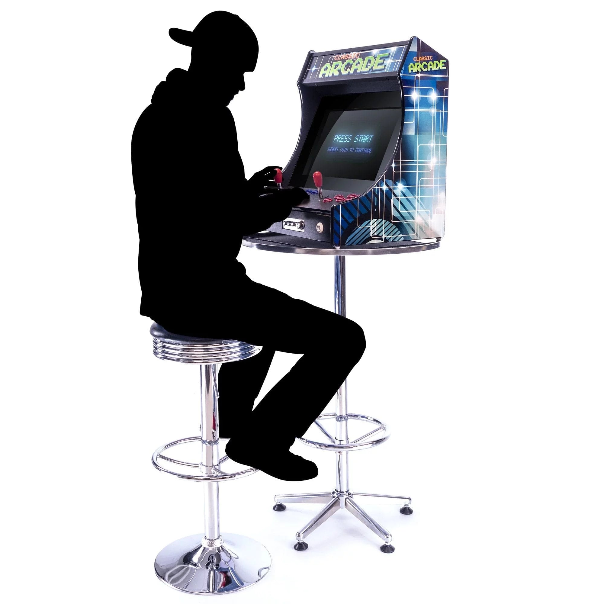 Creative Arcades 2 Player Mini Upright Arcade Machine