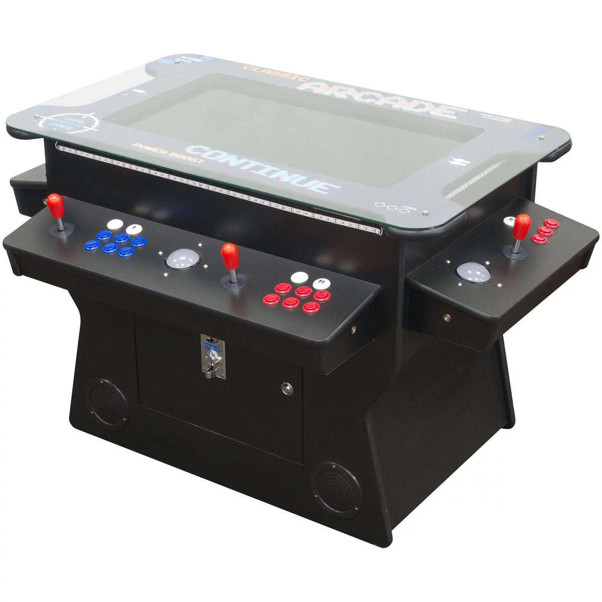 3-Sided Tilt Cocktail Table Arcade Machine
