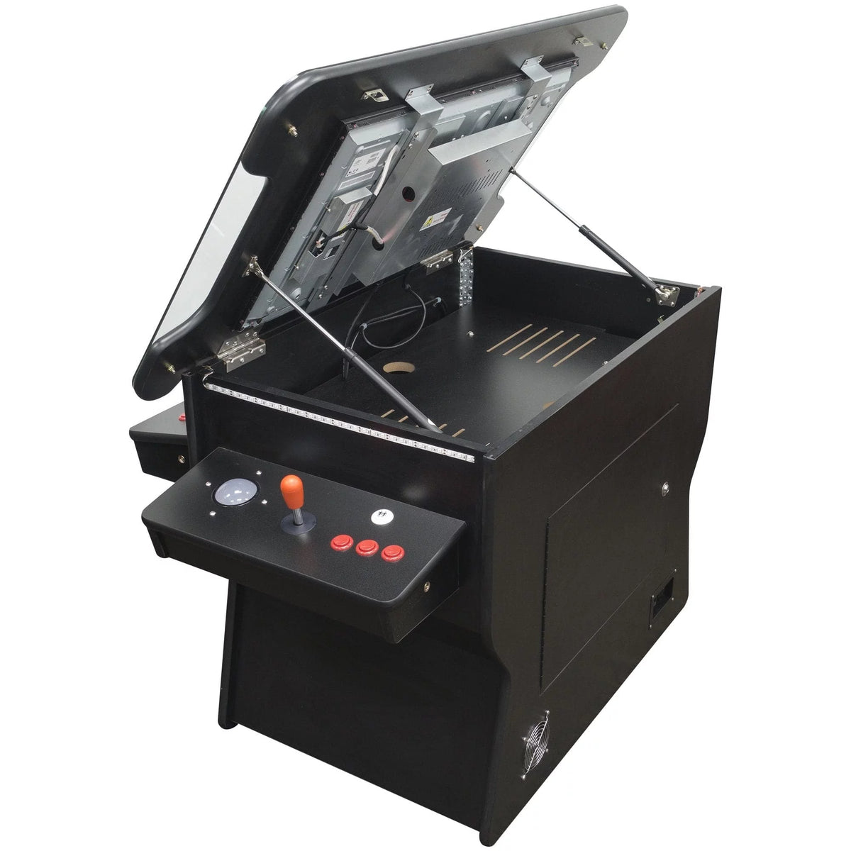 Open 3-Sided Tilt Cocktail Table Arcade Machine