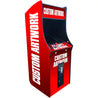 Creative Arcades 2P 22" Stand Up Arcade with Trackball - Custom Artwork FULL WRAP