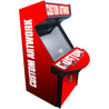 Creative Arcades Full Size 32" Stand Up Arcade with Trackball - FULL WRAP