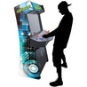 4 P Slim Stand-Up Arcade with Trackball and Joysticks | Arcade Games classic Arcades - Creative Arcades