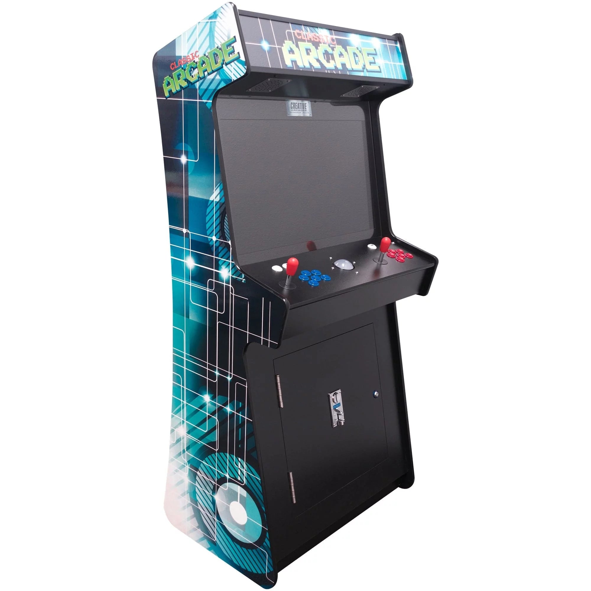 2P Slim Stand Up Arcade Machine | Creative Arcades β Creative Arcades