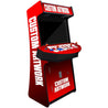 4 P Slim Stand-Up Arcade with Trackball and Joysticks | Arcade Games classic Arcades | Custom Artwork - Creative Arcades
