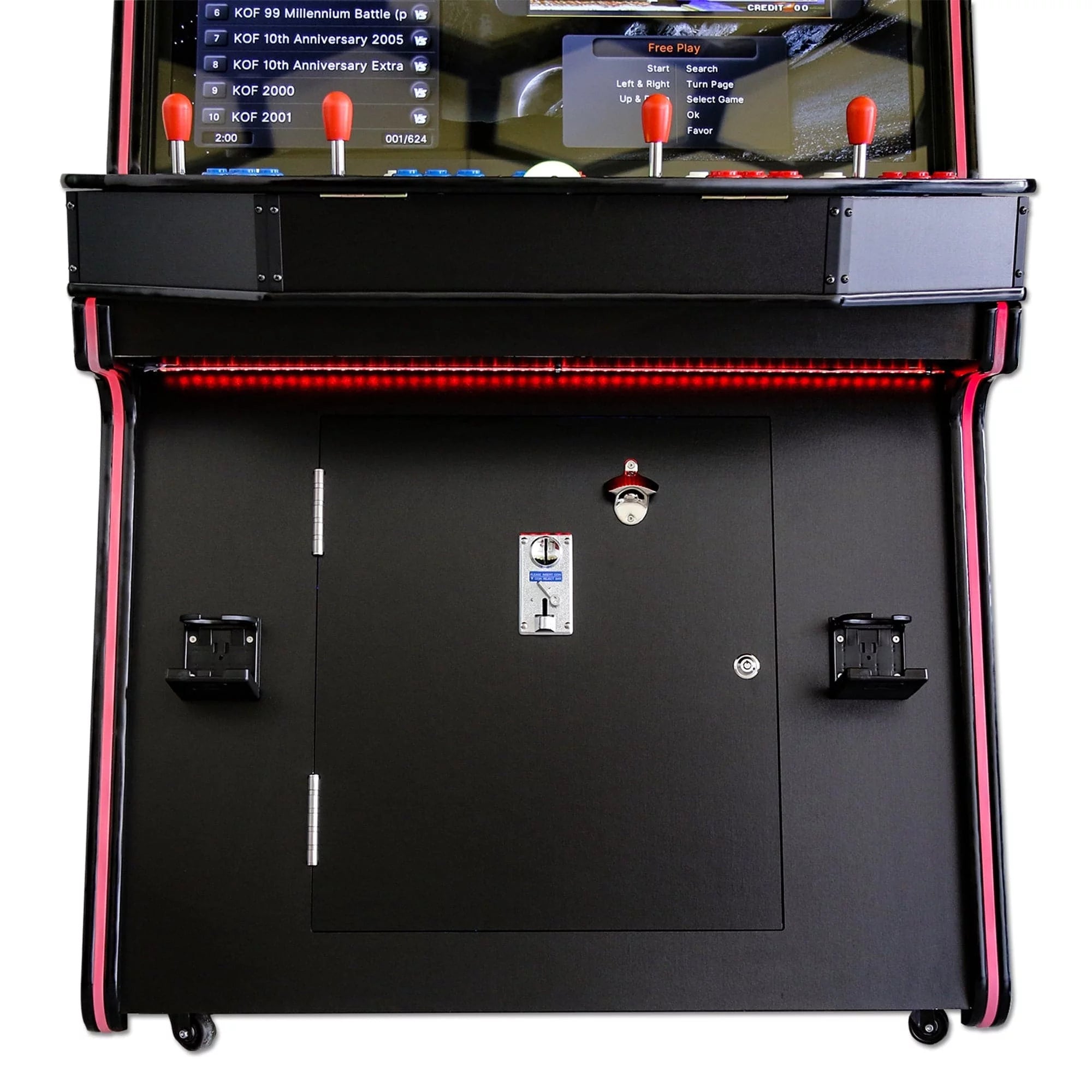 Arcade Cabinet With Control Panel