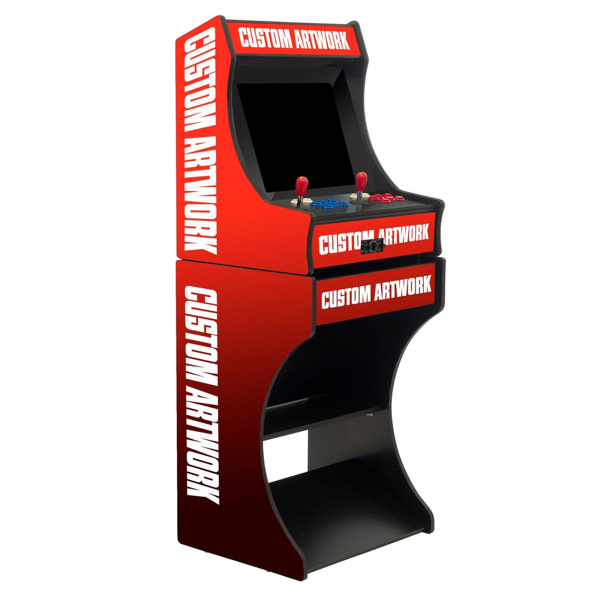 Custom Artwork 2p Mini Arcade Machine
