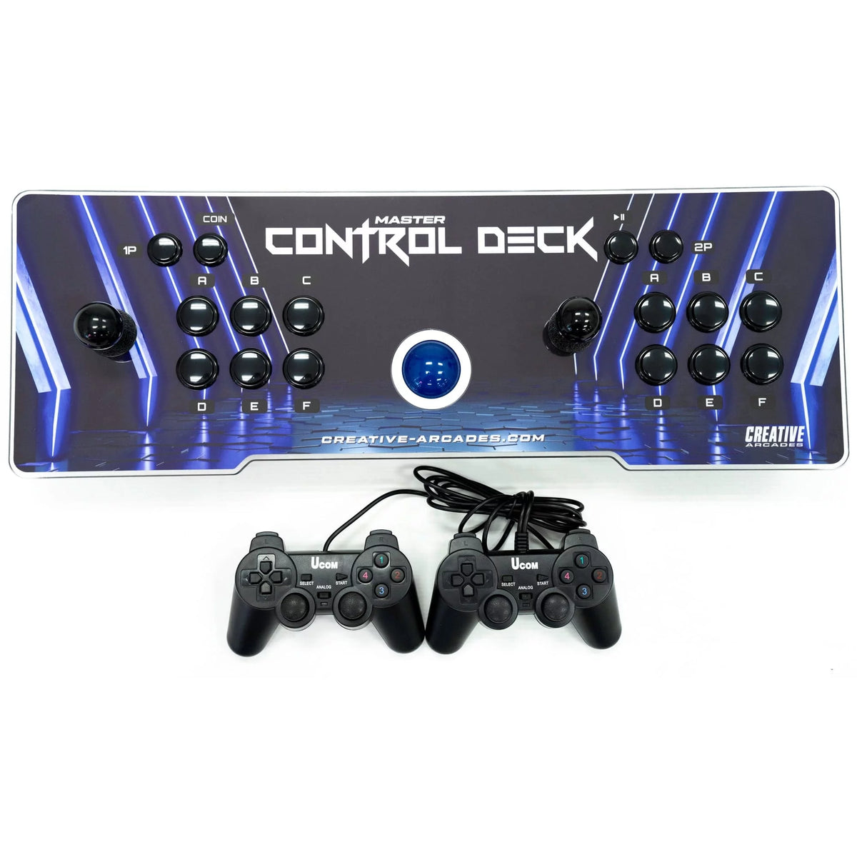 Master Control Deck & Two Ucom Game Controllers.