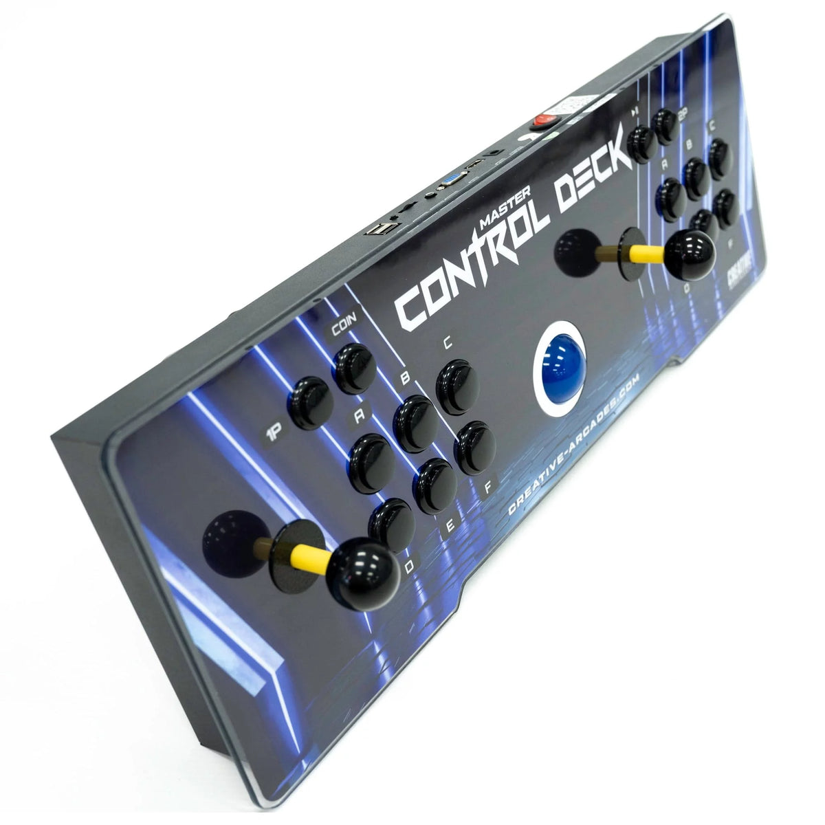Master Control Deck Arcade Controller With Joysticks