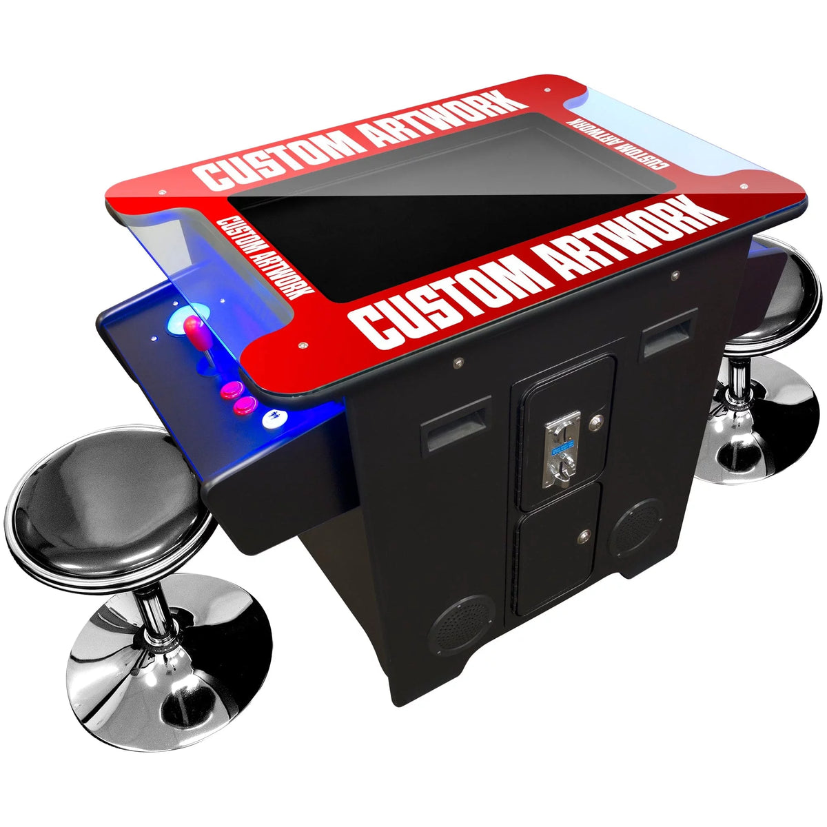 Custom Artwork 2p Cocktail Arcade Machine