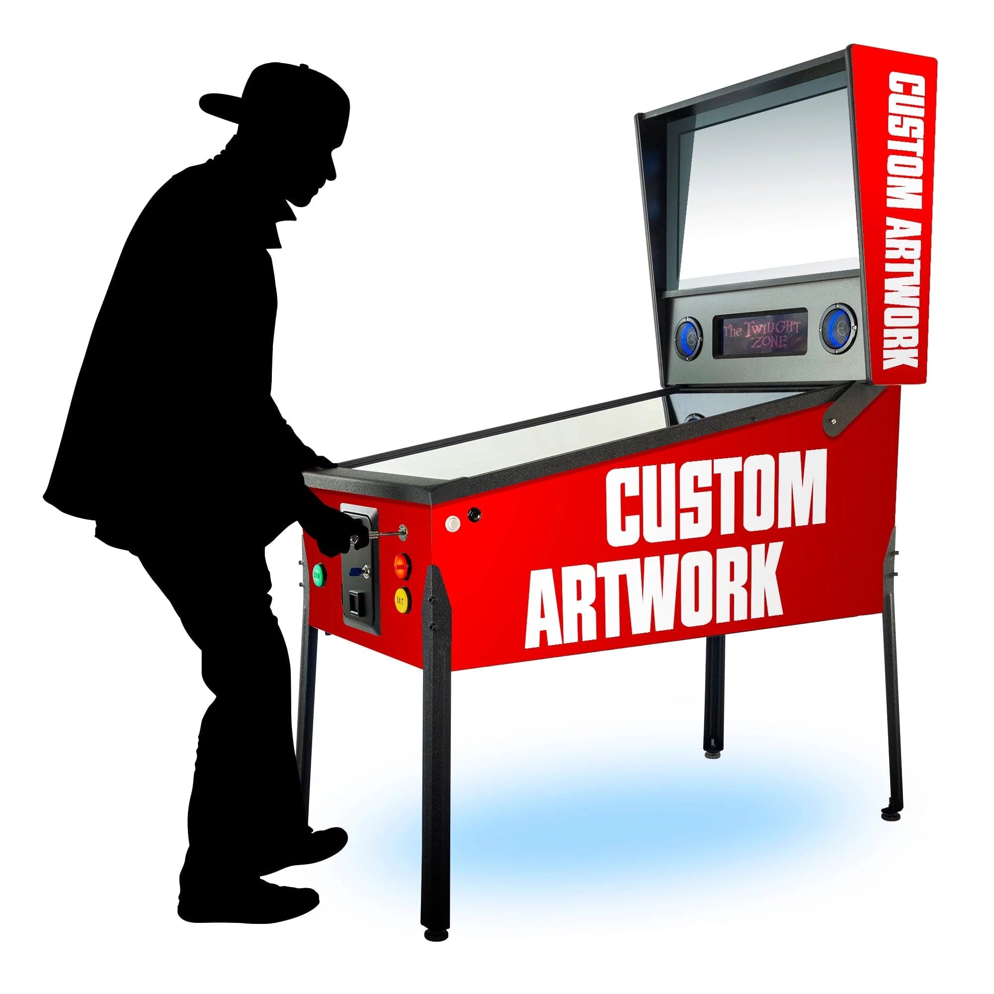 Custom Artwork TR2 Virtual Pinball Machine 